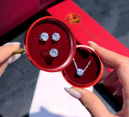 وردة فيلورا مرصعة بالفضة عيار 925 